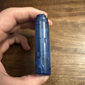 OEM Sega Dreamcast VMU Memory Unit HKT-7000 - Transparent Blue - New Batteries!