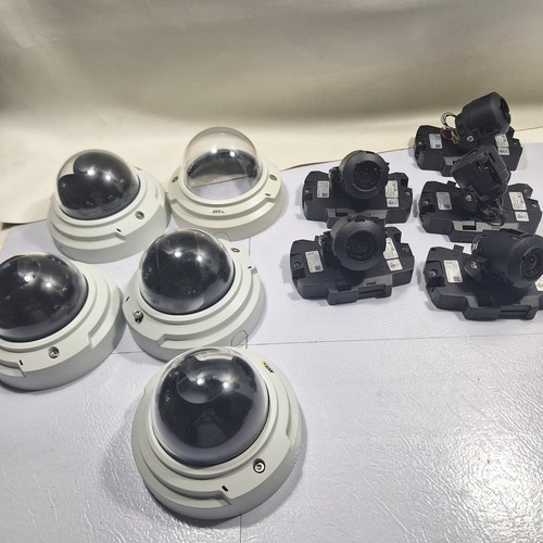 (5) Axis P3363 6MM Outdoor Fixed Dome Network Security Surveillance Camera Lot
