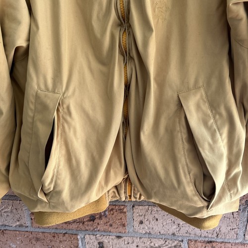 PAUL & SHARK Yatching Reversible Wool Bomber Jacket Large L Black & Yellow - Picture 14 of 20