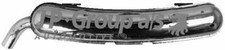 Silenziatore scarico Porsche 911 2,7 L acciaio inox anno 74-77