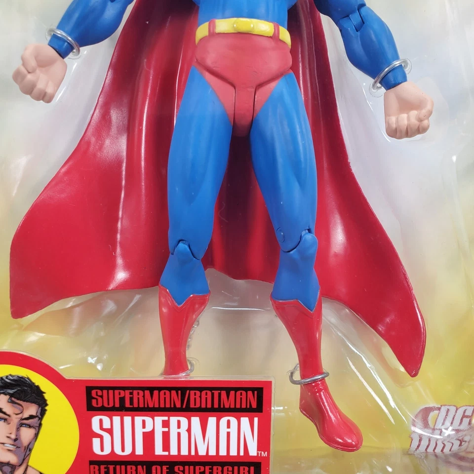 Figura DC Direct Superman/Batman Return Of Supergirl Superman 2006 6" Serie 2 Foto 4 de 4