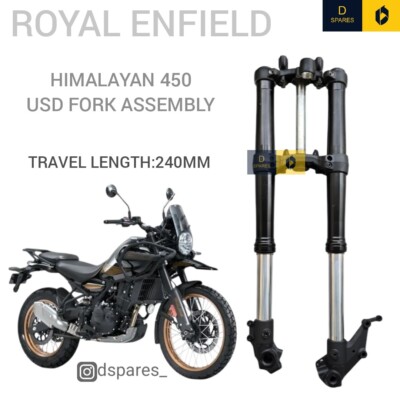 Royal Enfield Himalayan 450 Showa 240MM USD Fork Assembly Less Used