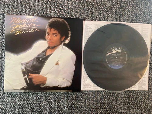 Michael Jackson Lp Thriller 1982 V. G+ Epic Original