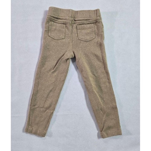 Carters Glittery Stretch Elastic Waistband Leggings Pants Size 4T - Picture 3 of 3