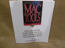 MAC Tools Deluxe 1.1 Data Recovery Backup Central Point Macintosh