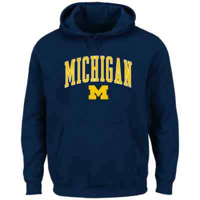Michigan Wolverines The Victory 2-Hit Team Pullover Hoodie Men's MEDIUM