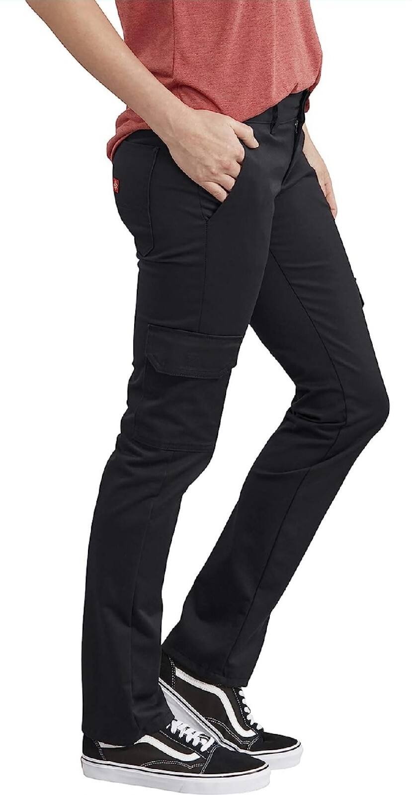 Dickies Women's Stretch Straight Leg Cargo Pant Size 12 Regular 