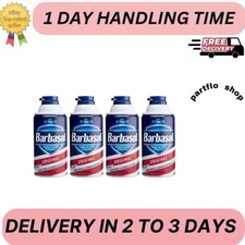 Barbasol Original Thick & Rich Shaving Cream for Men 10 Oz (Pack of 4)