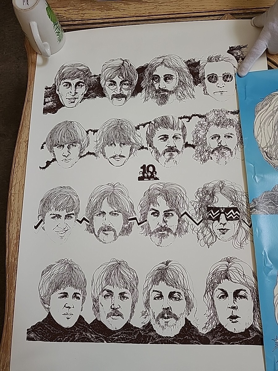 The Beatles complete set original 1974 Capitol Records anniversary