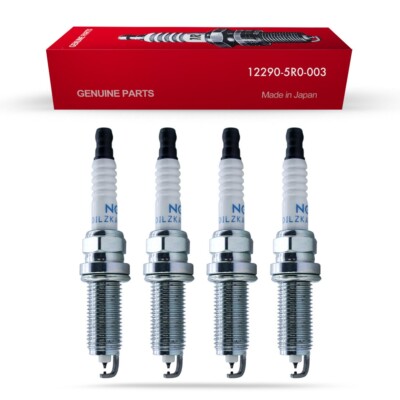 4PC 12290-5R0-003 Spark Plugs For ngk 2015-2018 Honda Fits 1.5