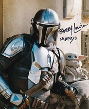 BARRY LOWIN signed Autogramm 20x25cm STAR WARS in Person autograph MANDALORIAN