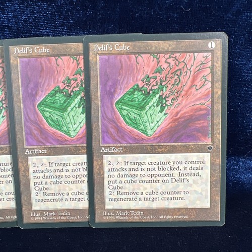 Delif's Cube Raro Imperios Caídos Magic The Gathering Tarjeta Magic The Gathering Reservada LISTA 3 - Imagen 2 de 4