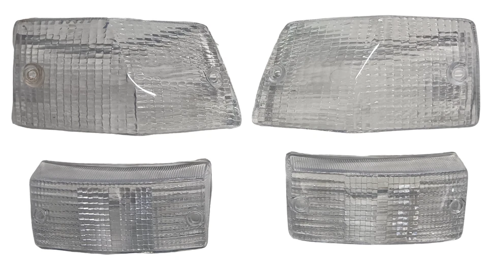 Para Vespa Set 4 Indicadores Transparentes Lente Trasero Frente Px LML T5 2T 4T - Imagen 3 de 4