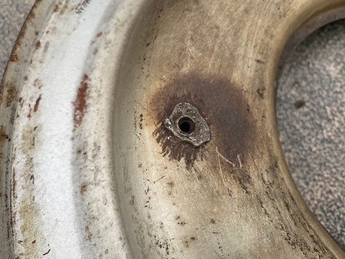 1963 1964 1965 Ford Galaxie Fairlane Double Hump HiPo Air Cleaner Base Mercury - Picture 5 of 8