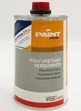 1 L Vosschemie PU-Verdünner u. Werkzeugreiniger speziell für G4, G8 und Estovoss