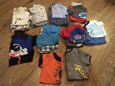 Boys size 12-18 Clothes Lot of 18 Pcs. Outfits Summer Carter's, Nickelodeon 
