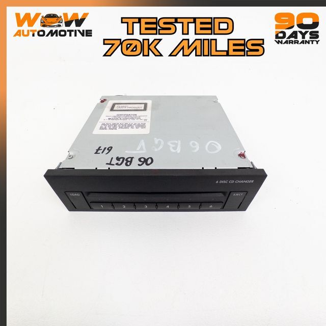 04-13 BENTLEY CONTINENTAL GT GTC FLYING SPUR AUDIO 6 DISC CD CHANGER PLAYER OEM