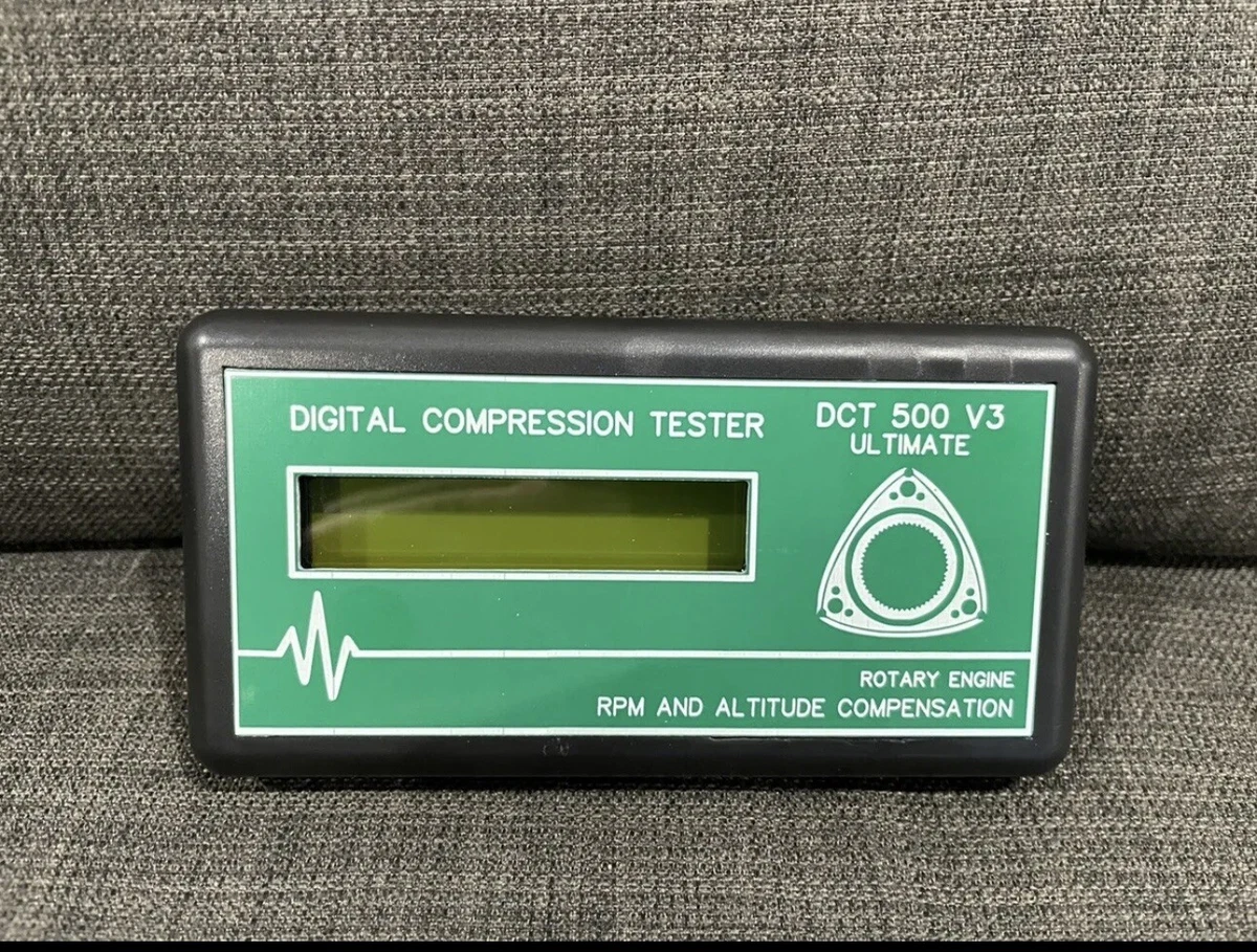 DCT Ultimate V3 rotary engine compression tester 13b 12a rx8 7 4 3