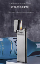 Zorro Metal Ultra Thin Luxury Butane And Kerosene Gas Lighter Varieties