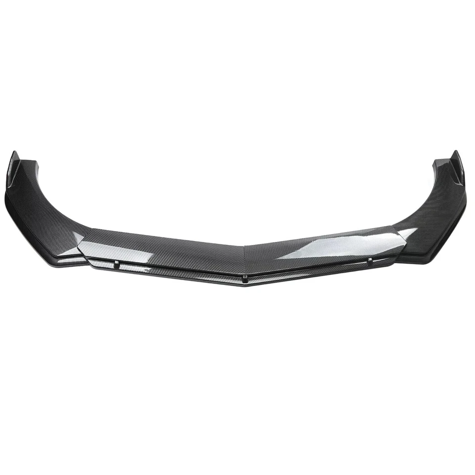 Carbon Fiber Front Bumper Lip Spoiler & Side Skirt For Audi TTS Quattro Coupe - Image 4 of 4