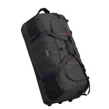 XXL FALTBARE Rollenreisetasche Reisetasche 1400g 140L Dehnfalte 3 Rollen schwarz