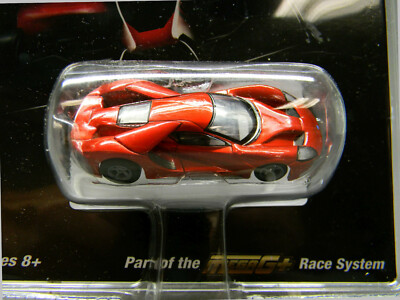 AFX (TOMY) HO SLOTCAR MEGA G+ FORD GT LIQUID RED SLOT CAR ho scale