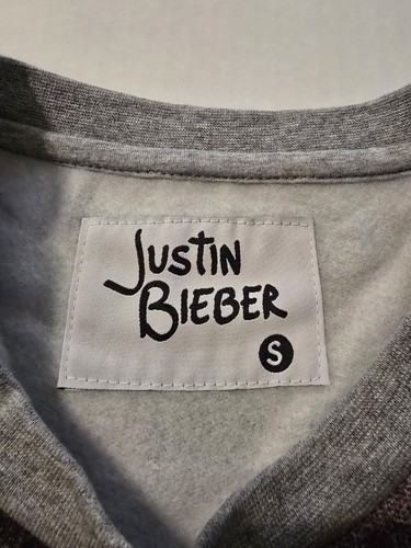 Justin Bieber Lightweight Sweatshirt Size Small - Picture 6 of 12