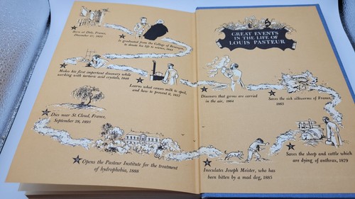 Vintage 1952 The Story of Louis Pasteur, Alida Malkus, Signature Books, 1st Ed, HC - Bild 8 von 9