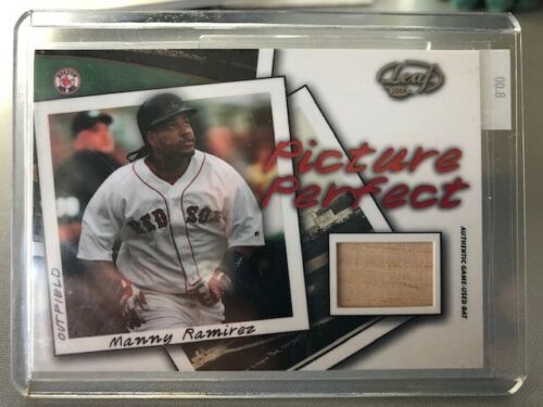 2004 Leaf Picture Perfect Bats #PP-11 Manny Ramirez (Boston Red Sox) - Picture 1 of 2