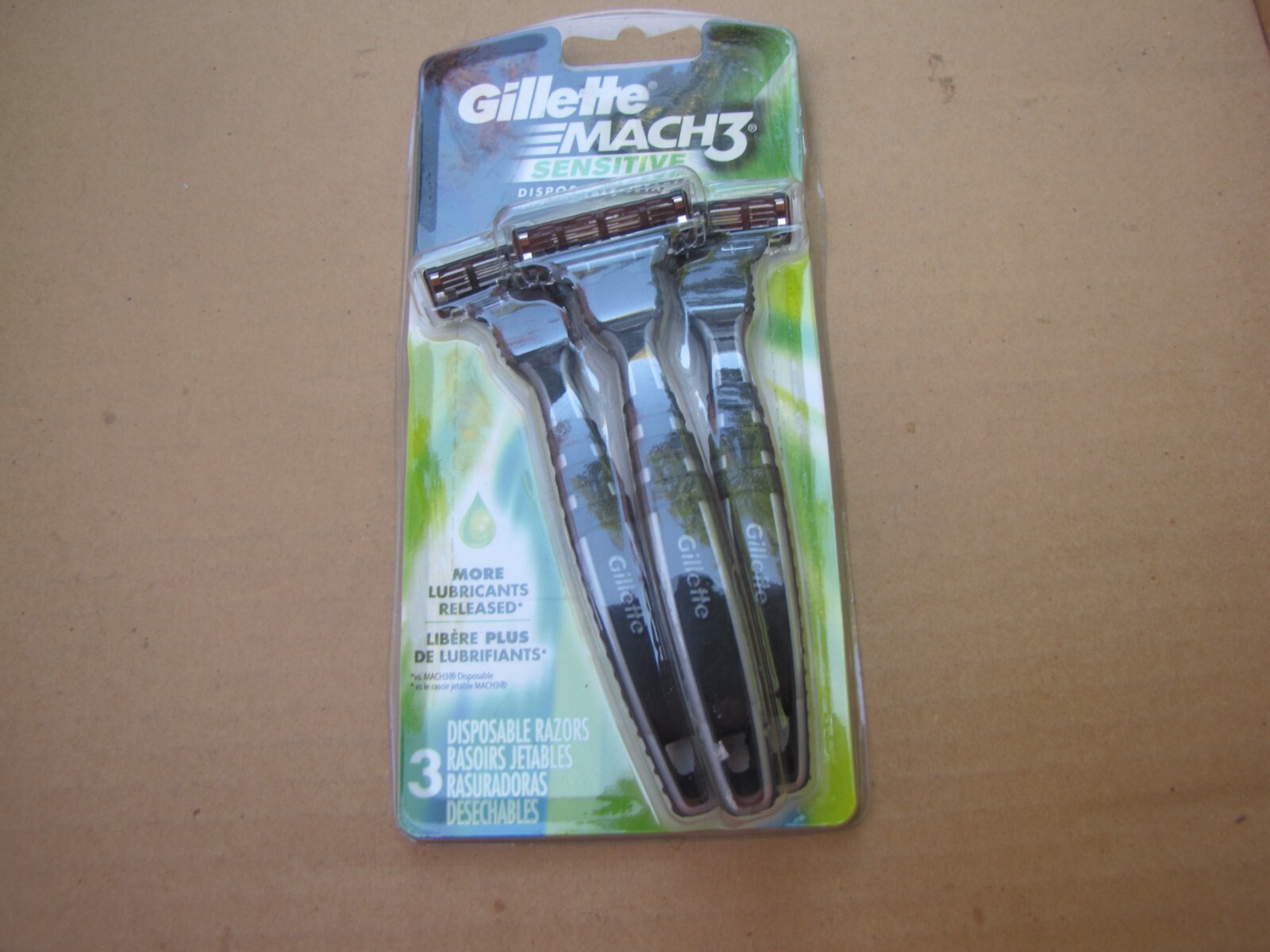 Gillette Mach 3 Disposable Razor Sensitive | eBay