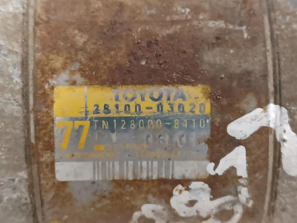 Motor de arranque usado se adapta a: Toyota Camry 1991 1,4 kW grado A Foto 2 de 4