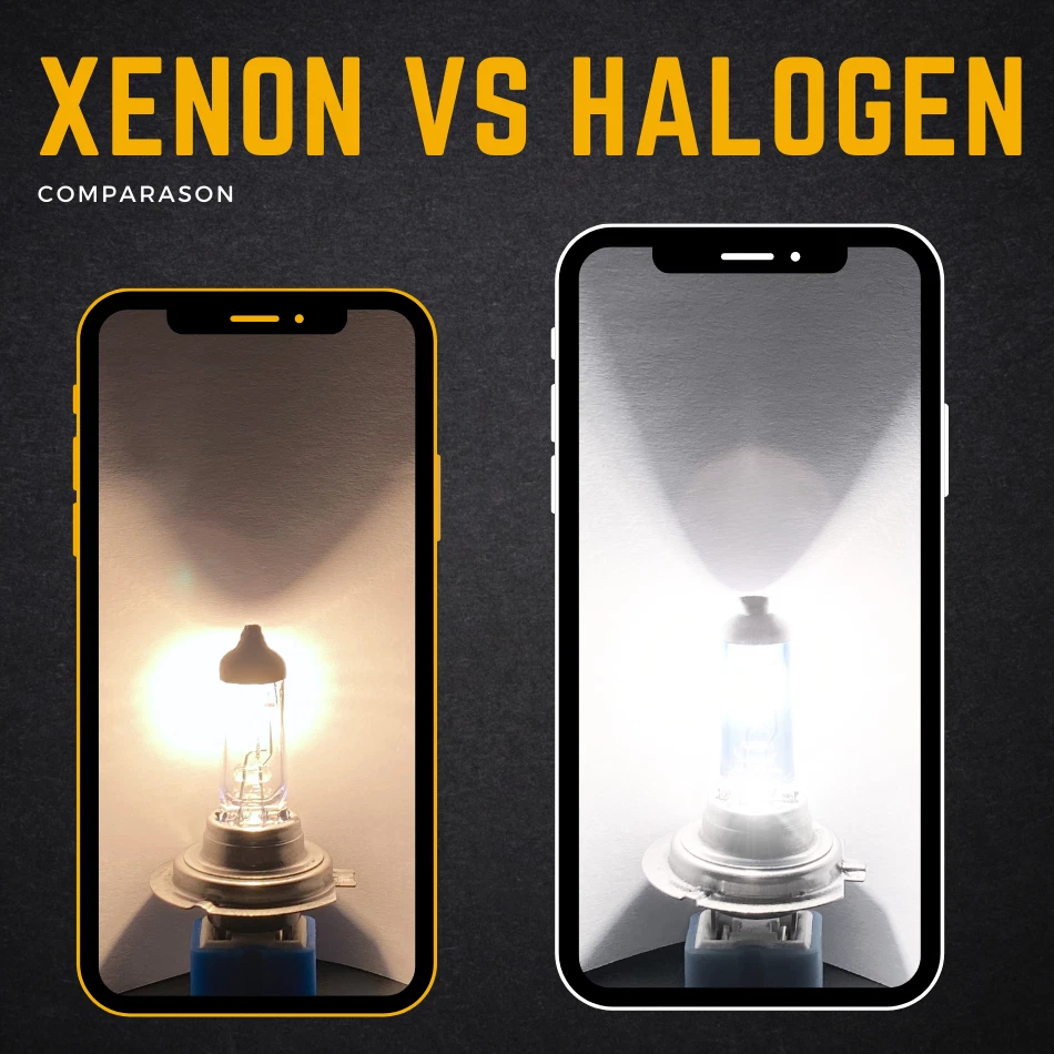 H7 Xenon White Headlight 100w Bulbs Super 8500k Lamp Light Effect Hid 12v Bulb - Image 3 of 4