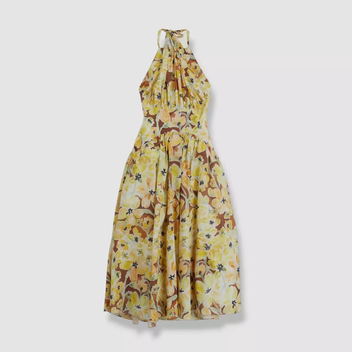Rosie assoulin store yellow dress