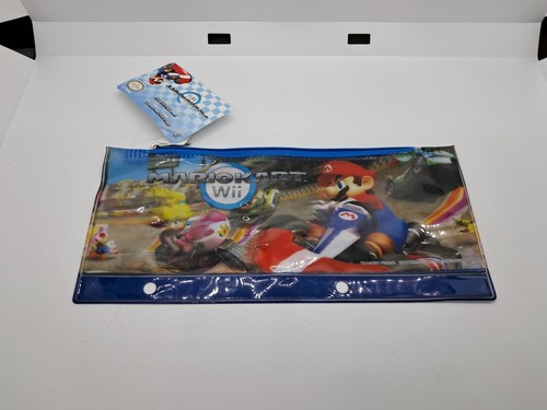 New Nintendo Mario Kart Wii 30 Sheet 8 x 10 Inch Sketch Pad Sealed & Pencil Case - Picture 6 of 7