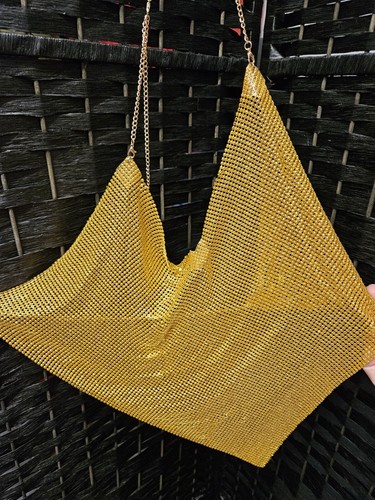 Womans Sequin/Chain Halter Top -Honey - Picture 4 of 4