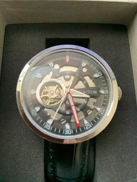 Heritor Jasper Automatic Men s Watch Two Tone Dial with Black