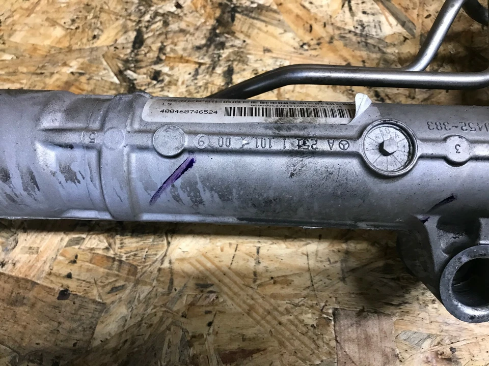 MERCEDES BENZ GL450 W164 07-11 FRONT POWER STEERING RACK AND PINION GEAR BOX - Image 4 of 4