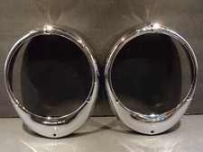 Electrolite Mfg Co 16 Headlight Bezels 40's GM Buick
