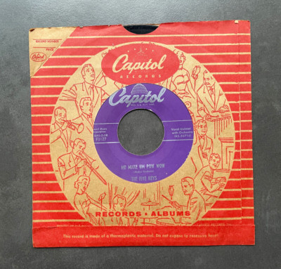 7'' The Five Keys - Me Make Um Pow Wow - US Capitol Doo Wop