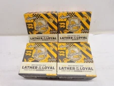 (LOT OF 4) Dr. Squatch Harry Potter Hufflepuff "Lather of the Loyal" Limted Edit