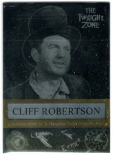 TWILIGHT ZONE ROD SERLING EDITION MIRROR BOARD CHARACTER M9 CLIFF ROBERTSON