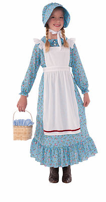 Child Pioneer Girl Little House On The Prairie Costume