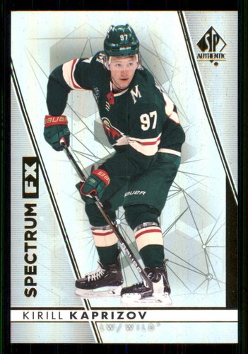 2022 SP Authentic Spectrum FX Kirill Kaprizov #S-8 card