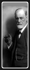 SIGMUND FREUD - Austrian Psychiatrist - Laminated Photo Bookmark - 2.5 x 6 in