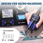 Wep Micro Soldering Station Desoldering Tweezer Soldering Iron Kit Rework Tool