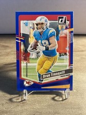 2023 Panini Donruss Blue Press Proof Kansas City Drue Tranquill #156 SKU 3304