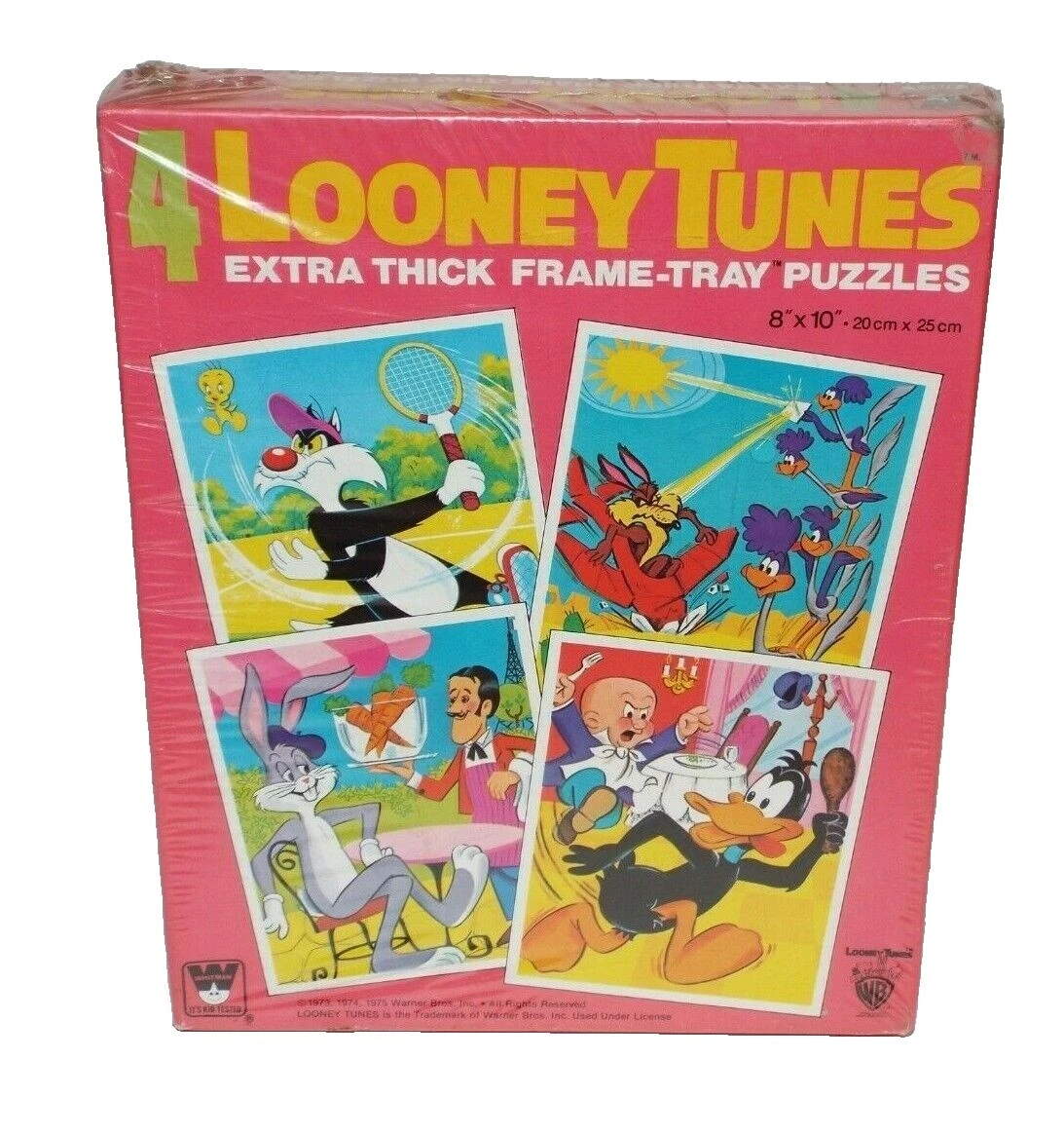 Quebra-cabeças de Papelão Whitman Looney Tunes