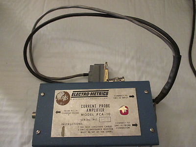 Electro-Metrics PCA-10 Current Probe Amplifier 