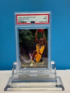 Kobe Bryant 1996 Flair Showcase #31 Row 2 Price Guide Kobe Bryant 1996 Flair Showcase #31 Row 2 Price Guide