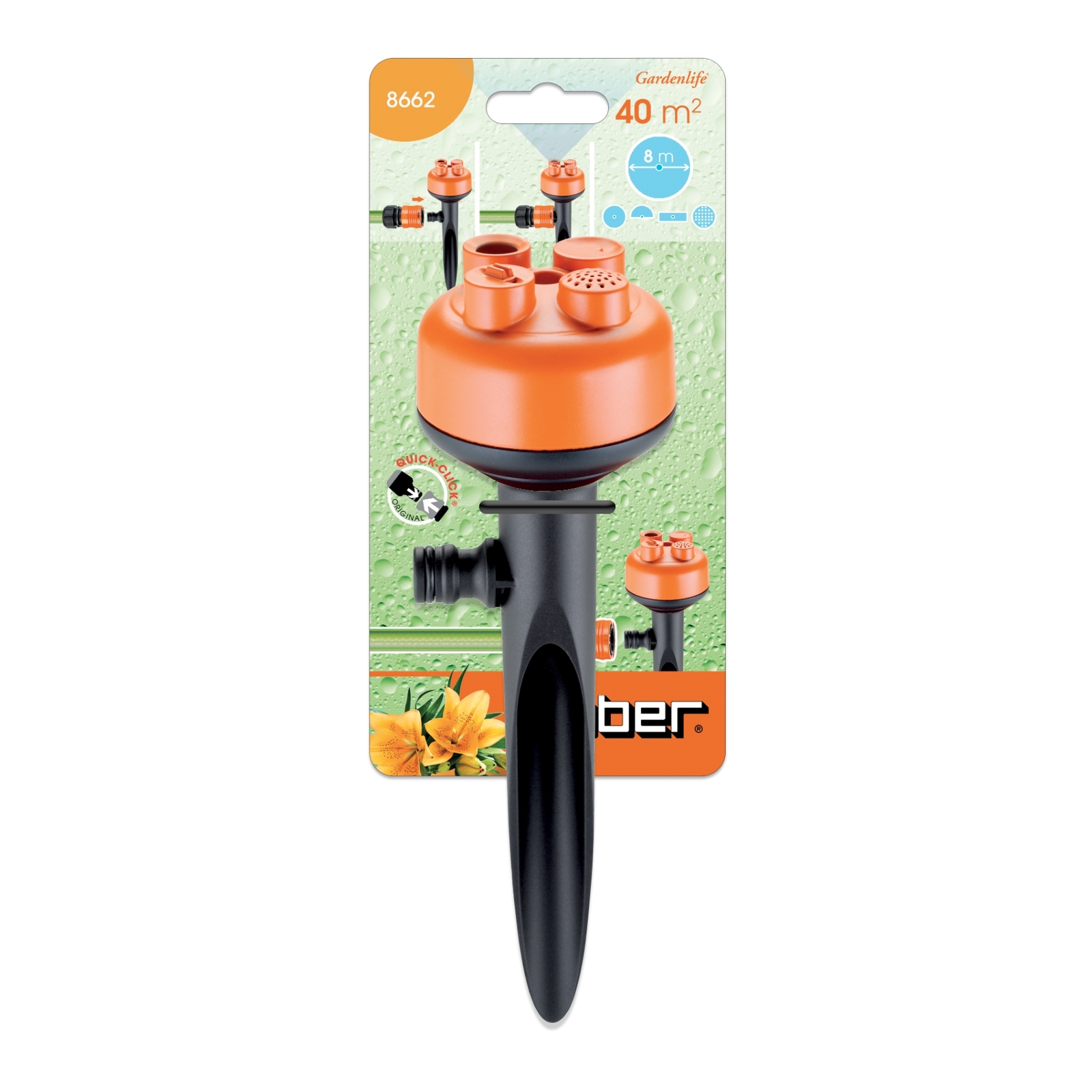 Claber 8662 Vario Jet Sprinkler